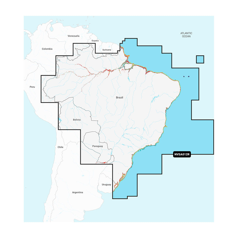 Garmin Navionics Vision NVSA012R Brazil 010C145300 Main image