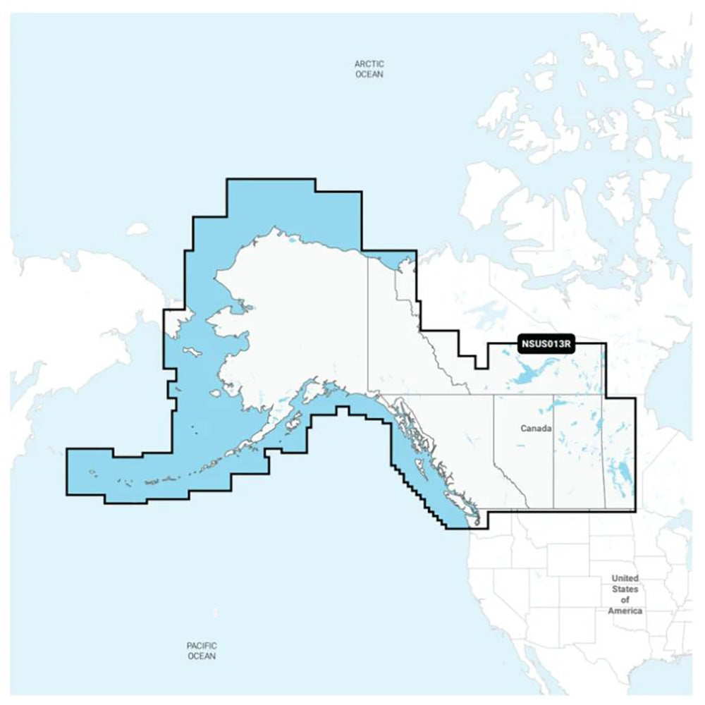 Garmin Navionics NSUS013R Canada West  Alaska 010C148520 Main image