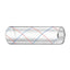 Trident Marine 38 x 50 Clear Reinforced PVC Hose Tubing Red  Blue Tracer 1620386