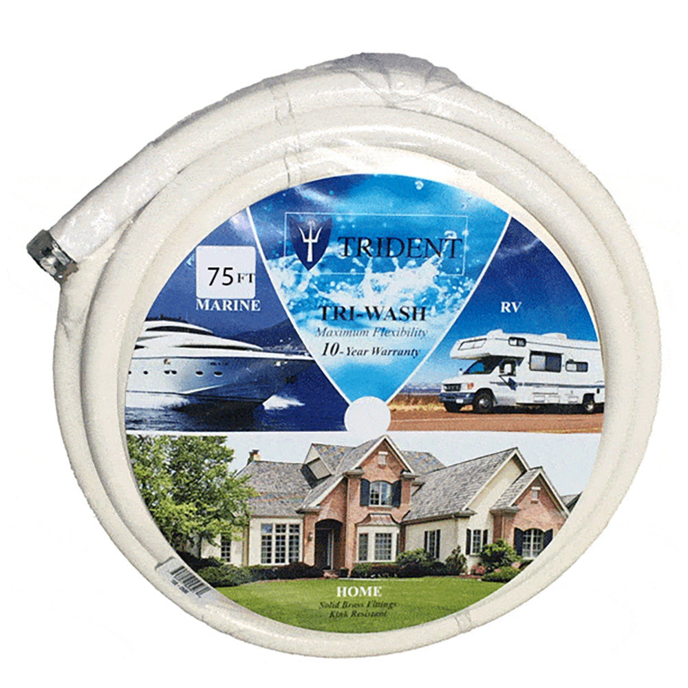 Trident Marine 58 ID x 75 Wash DownCamper Hose wFittings 168058075 Main image
