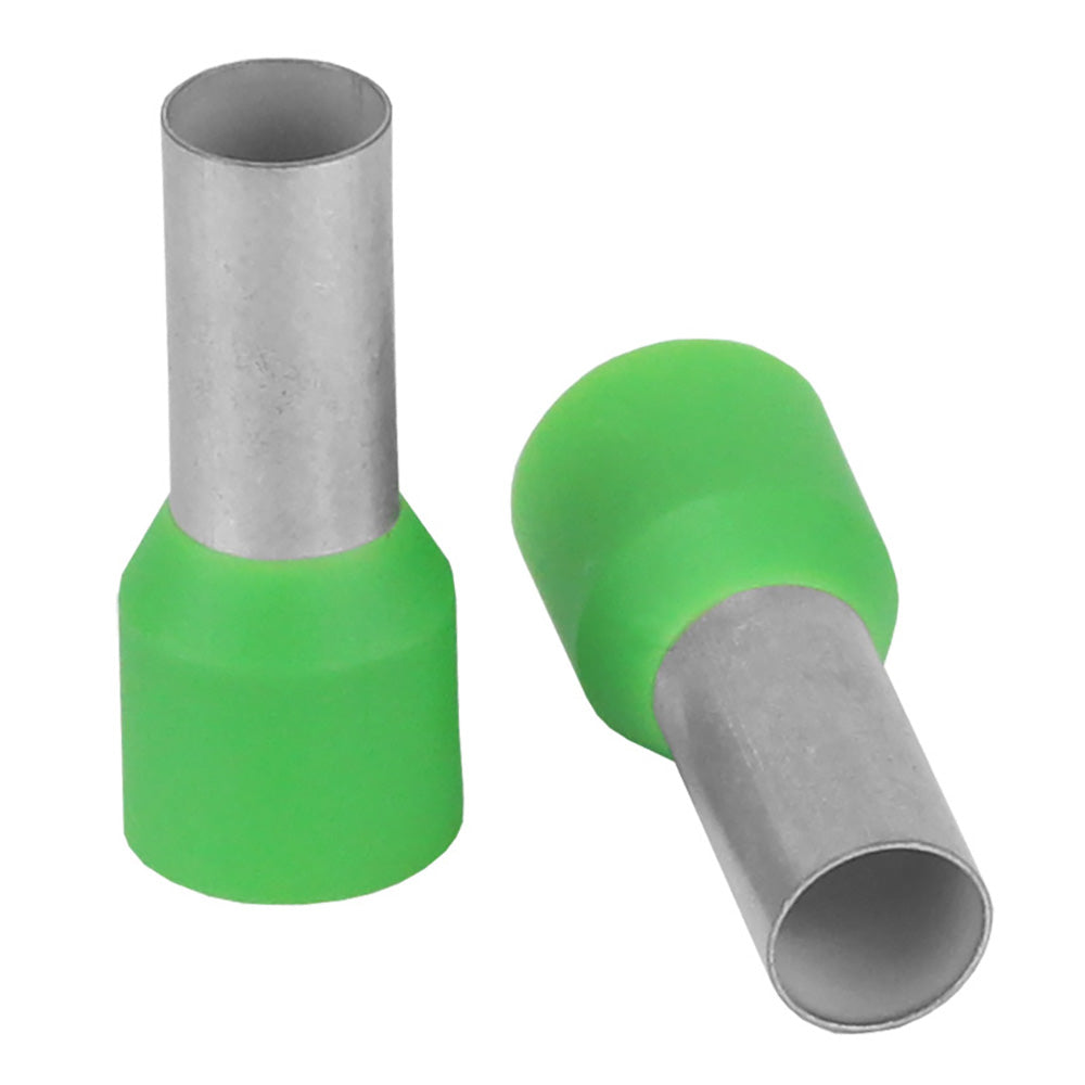 Pacer Green 6 AWG Wire Ferrule  12mm Length  10 Pack TFRL612MM10 Main image