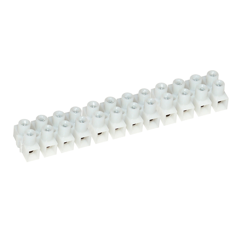 Pacer 15A Euro Style Terminal Block  12 Gang  5 Pack E150125 Main image