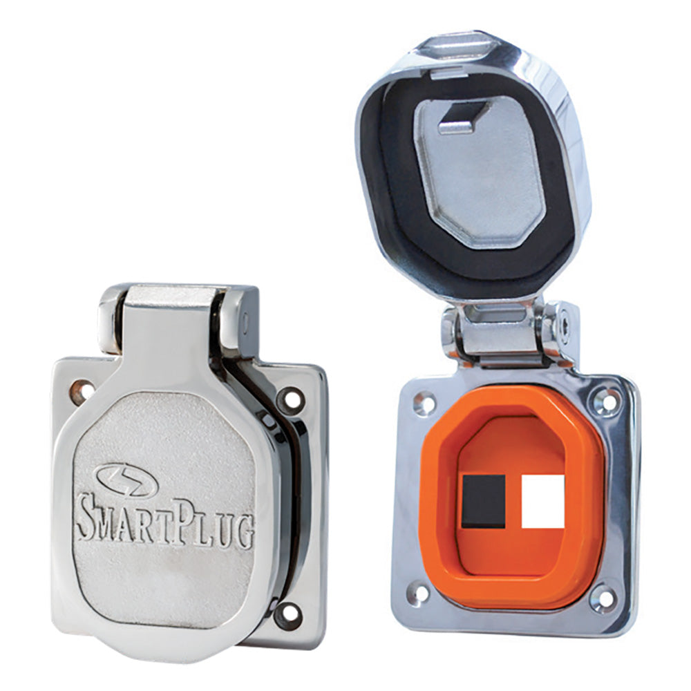 SmartPlug Data Port CaseInlet Only  316 SS Cover wOne Blank Plug  One Open Port BDBSS Main image