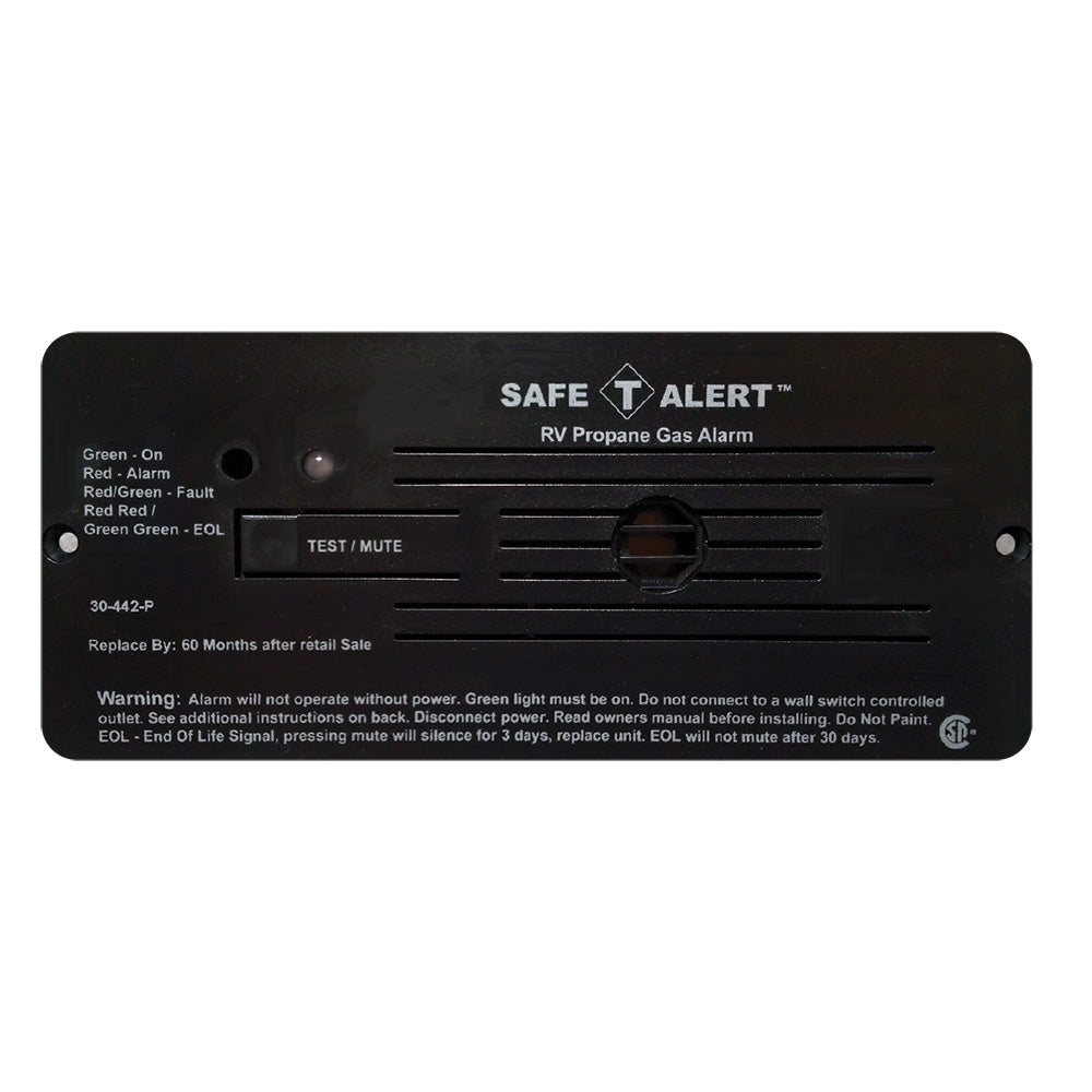 SafeTAlert 30 Series 12V RV Propane Alarm  Black 30442PBL Main image