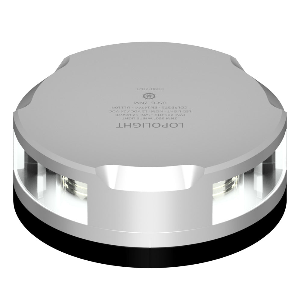 Lopolight 360Degree Anchor Light  2NM  Silver Housing wFB Base 201012FB Main image