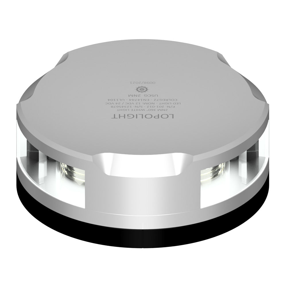 Lopolight Masthead360Degree Light  2NM  Silver Housing wFB Base 201020FB Main image