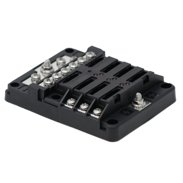 Egis RT Fuse Block 6 Position wGround  LED Indication 8025