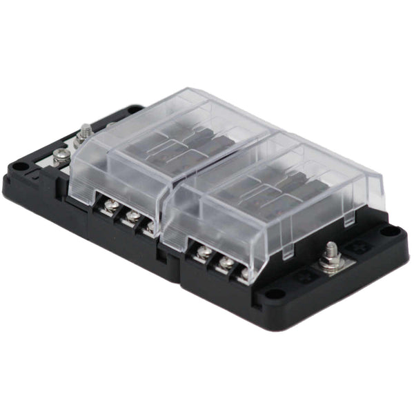 Egis RT Fuse Block 12 Position wGround  LED Indication 8026