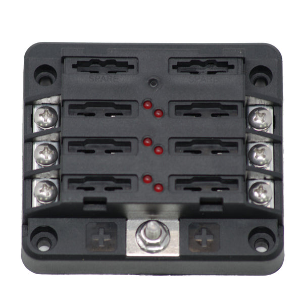Egis RT Fuse Block 6 Position wLED Indication 8028