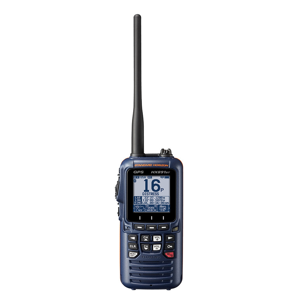 Standard Horizon HX891BT Handheld VHF wBluetooth  Navy Blue HX891BTNB Main image