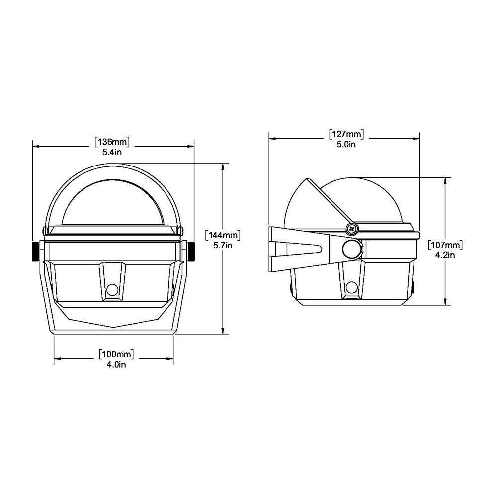 Ritchie B-81 Voyager Compass - Bracket Mount - Black [B-81] Secondary image