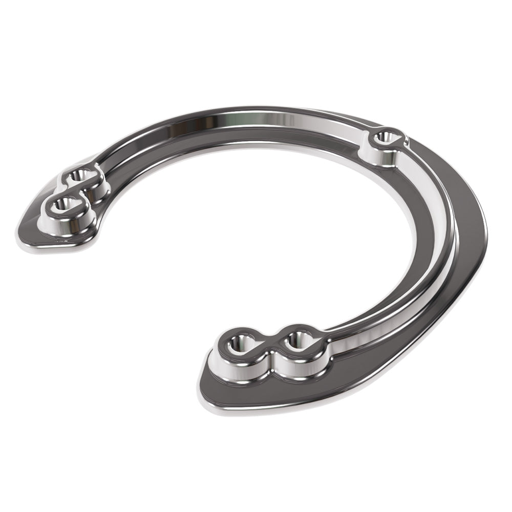 Mate Series Stainless Steel Rod  Cup Holder Threaded Backing Plate [CBPT] Secondary image