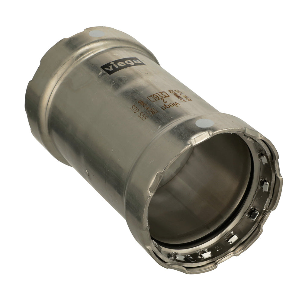 Viega MegaPress 316 FKM 112 Slip Coupling wo Stop 91310 Main image