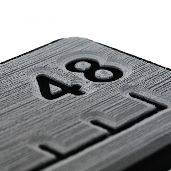 SeaDek 48 Routed Ruler  6mm  Brushed Texture  Storm GreyBlack 5358480066