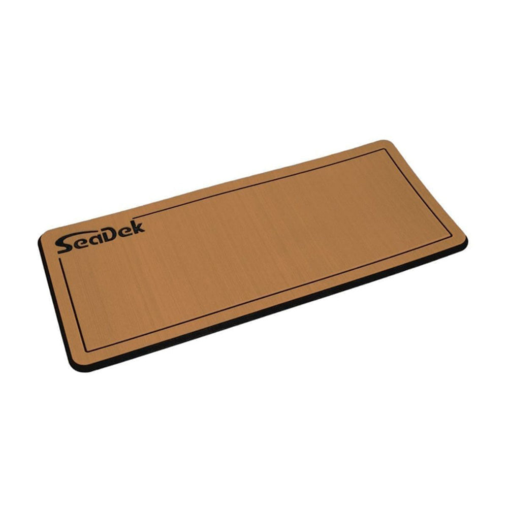 SeaDek 14 x 36 20mm Dual Density Small Helm Pad wSeaDek Logo  Brushed Texture  MochaBlack 3556mm x 9144mm x 20mm Main image