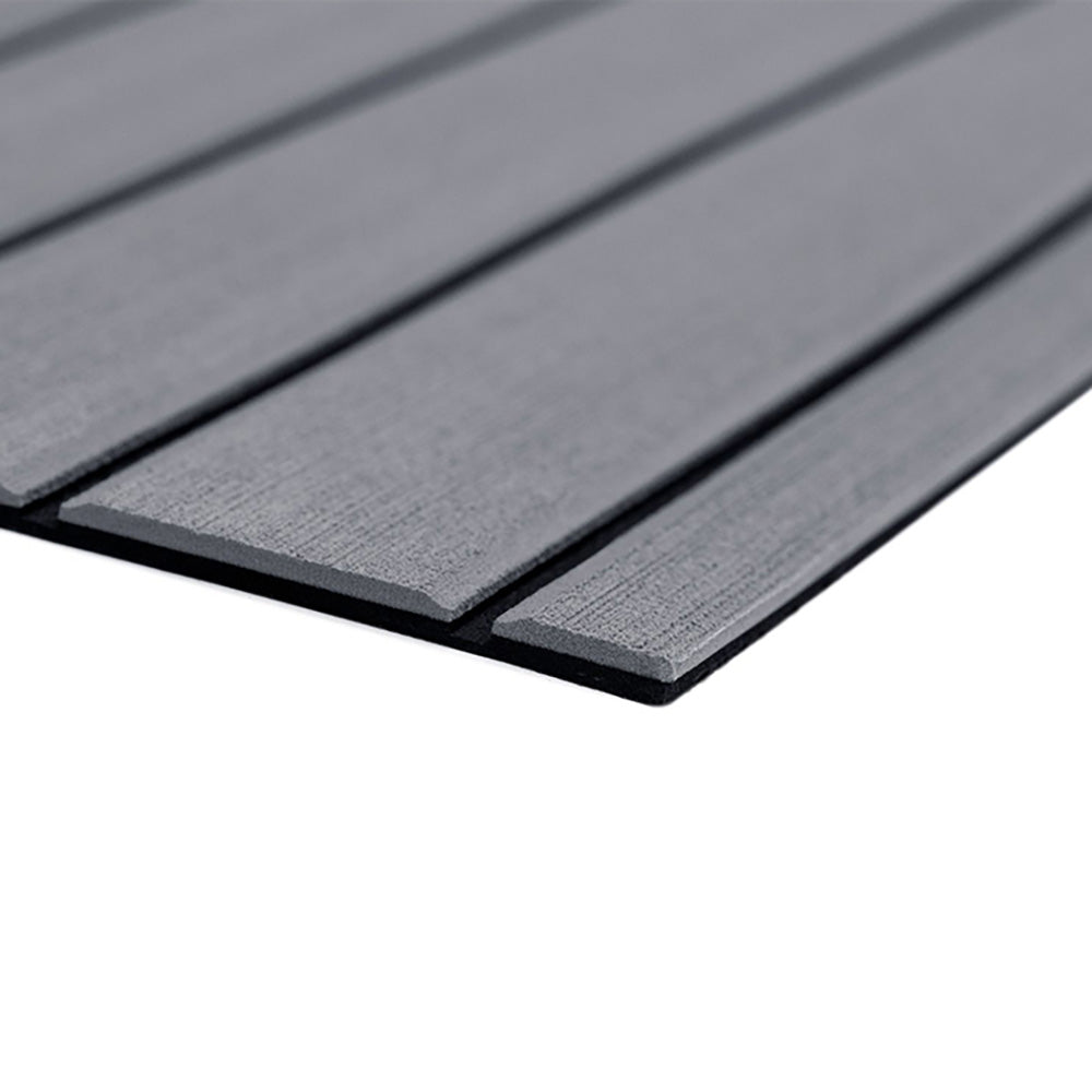 SeaDek 40 x 80 6mm Teak Full Sheet  Brushed Texture  Storm GreyBlack 1016mm x 2032mm x 6mm 3227980066 Main image