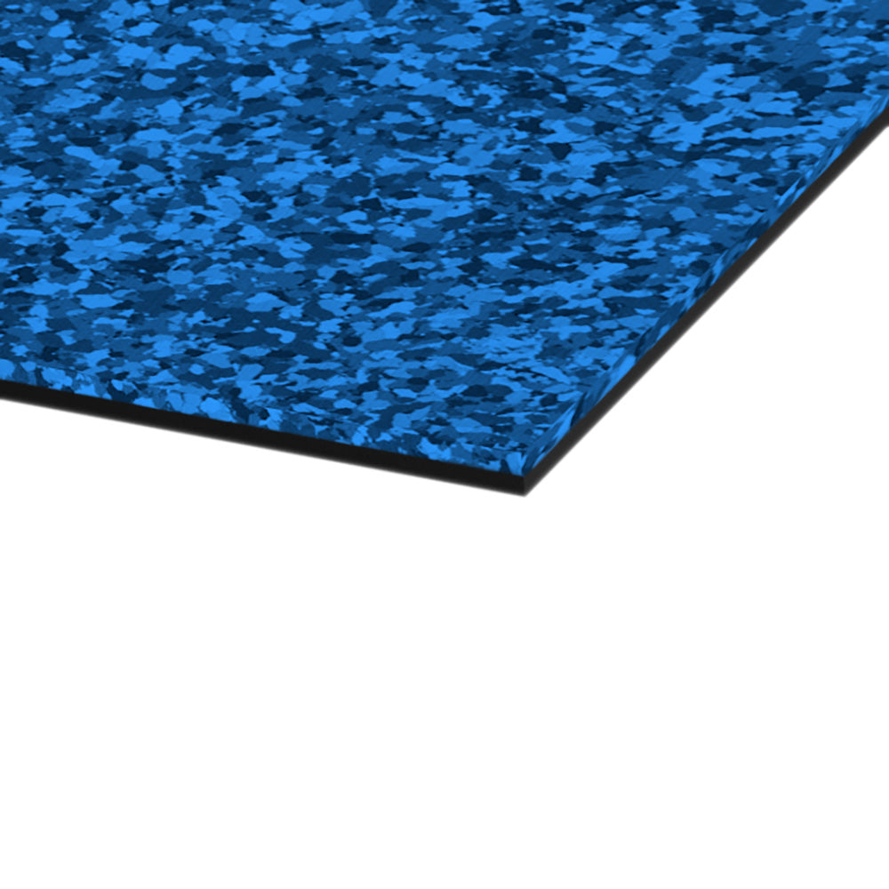 SeaDek 40 x 80 6mm Two Color Full Sheet  Brushed Texture  Aqua CamoBlack 1016mm x 2032mm x 6mm 4522580336 Main image