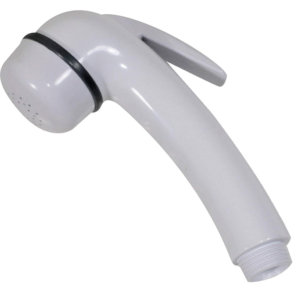 Scandvik 14004P Euro Shower Handle Straight  White 14004P Main image