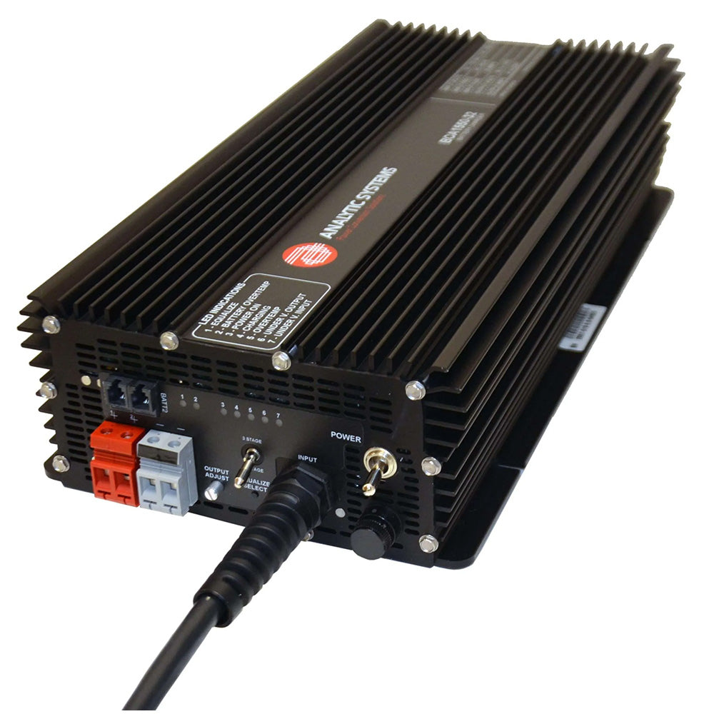 Analytic Systems AC Charger 2Bank 70A 12V Out 85264VAC In PowerFactor Correction BCA105012 Main image