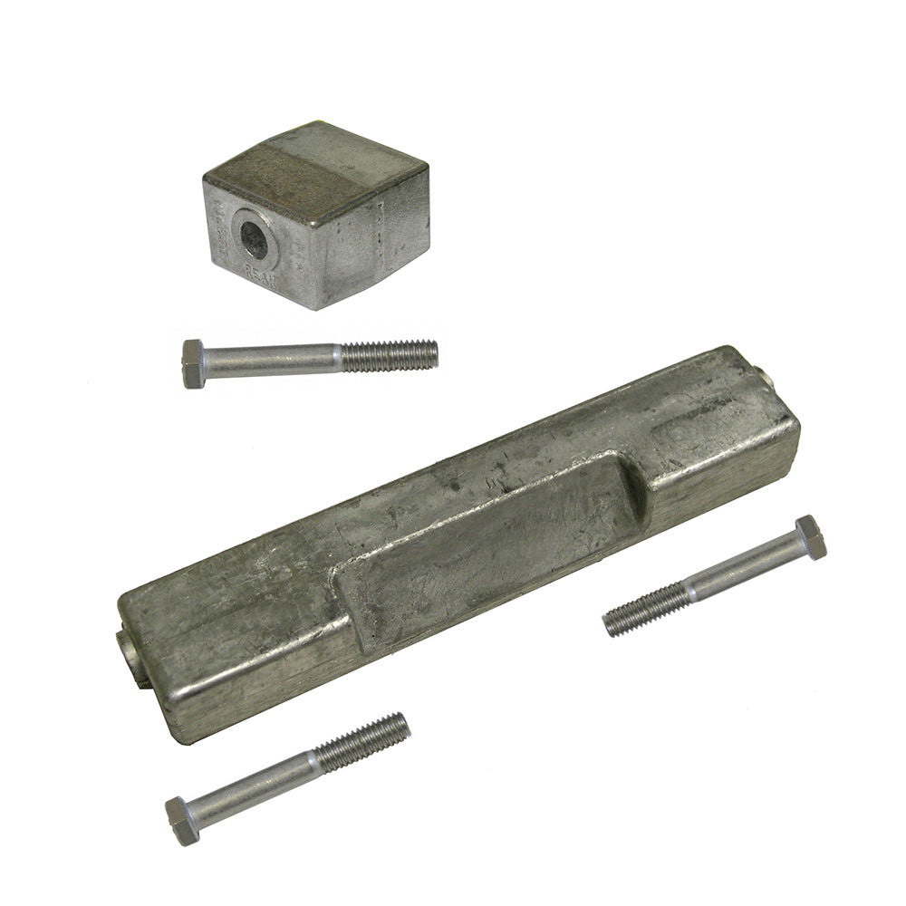 Performance Metals Bombardier JohnsonEvinrude 90225HP 1991  Later Complete Anode Kit  Aluminum 10221A Main image