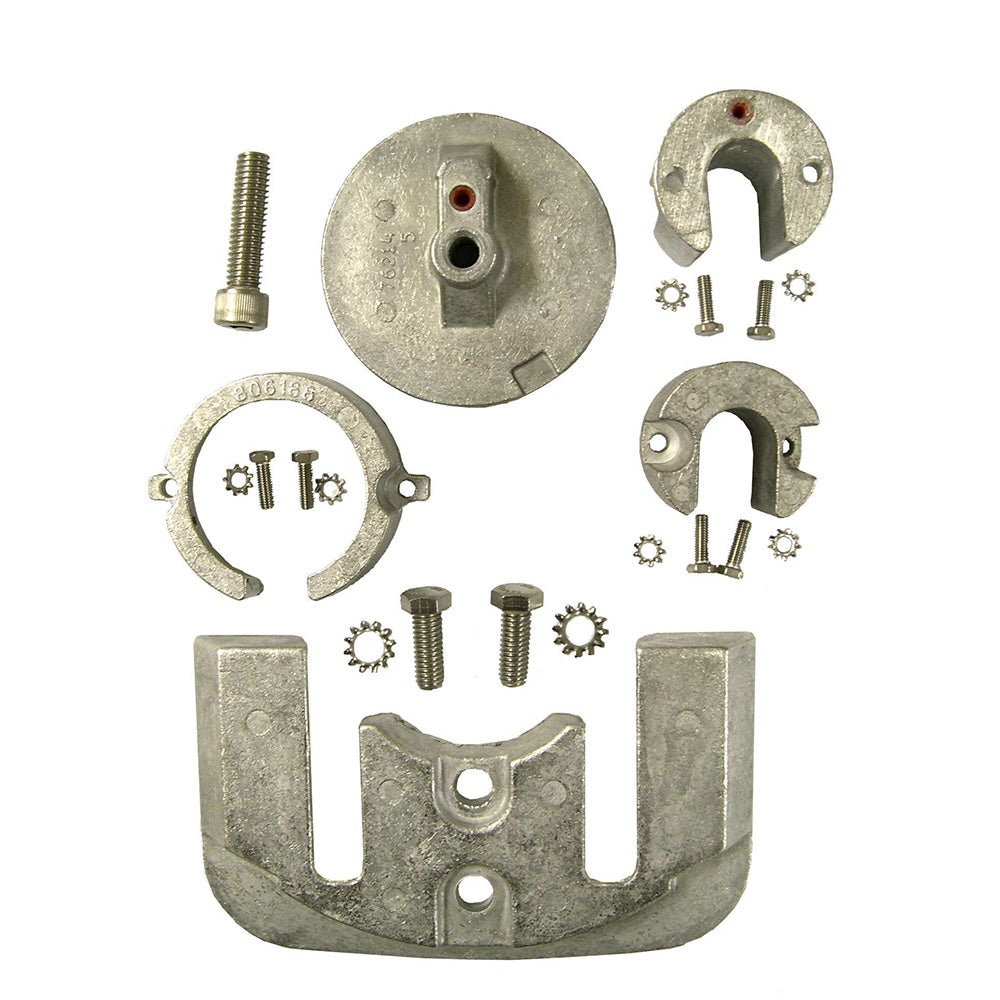 Performance Metals Mercruiser Bravo 1 Complete Anode Kit  Aluminum 10060A Main image