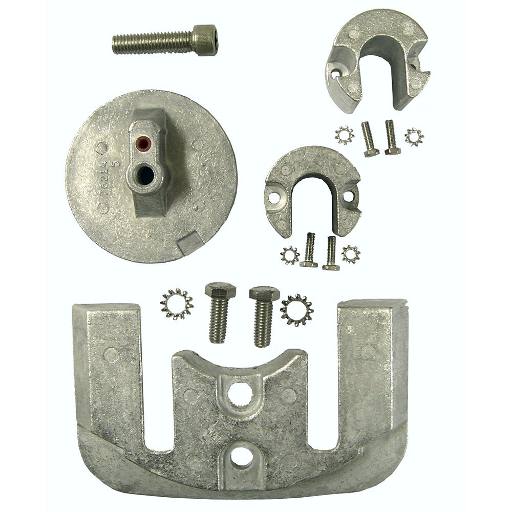 Performance Metals Mercruiser Bravo 23 Complete Anode Kit  Aluminum 10061A Main image