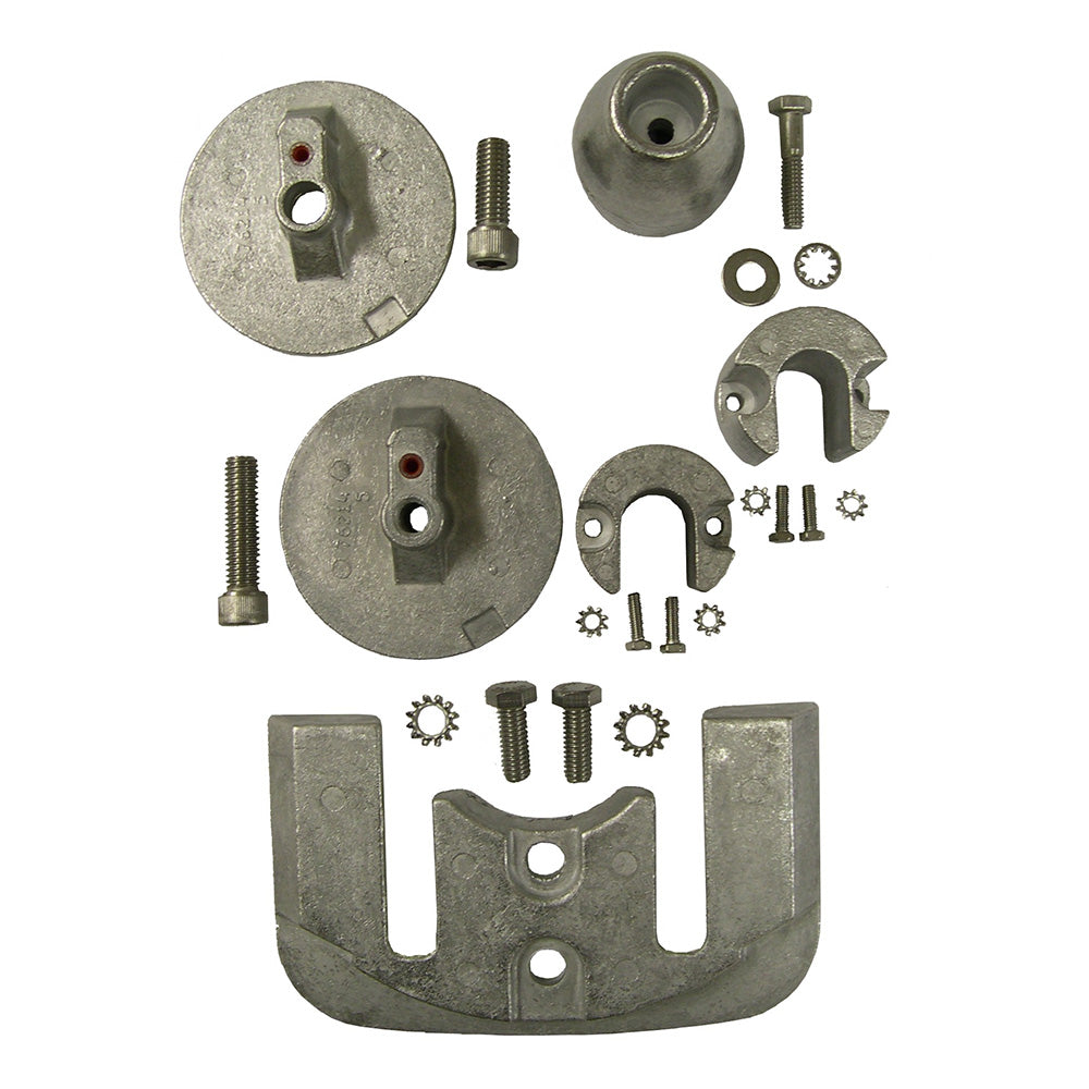 Performance Metals Mercruiser Bravo 3 2004  Later Complete Anode Kit  Aluminum 10165A Main image