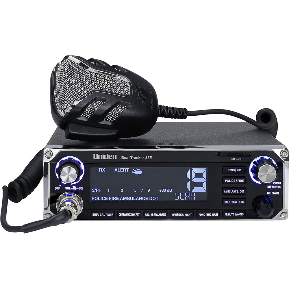 Uniden BearTracker 885 Hybrid CB Radio BEARTRACKER 885