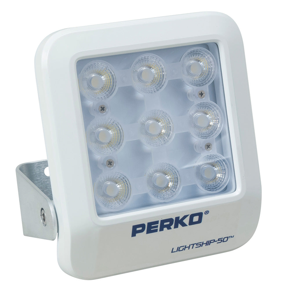Perko Lightship 50 LED High Performance Floodlight  1224V  White 1643050F0W Main image