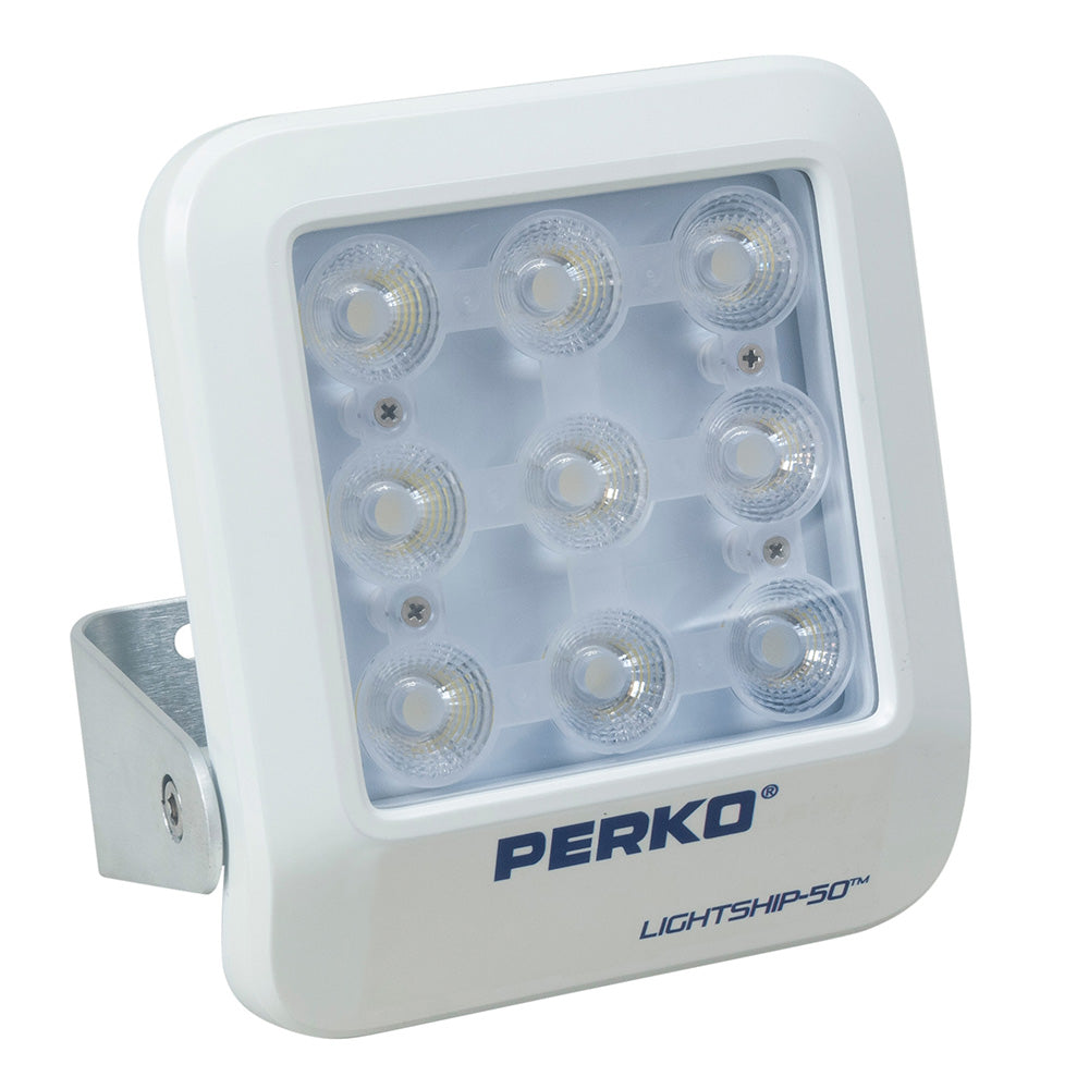 Perko Lightship 50 LED High Performance Spotlight  1224V  White 1643050S0W Main image