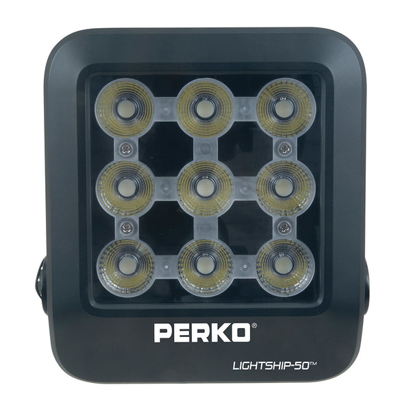 Perko Lightship 50 LED High Performance Floodlight  1224V  Black 1643050F0B