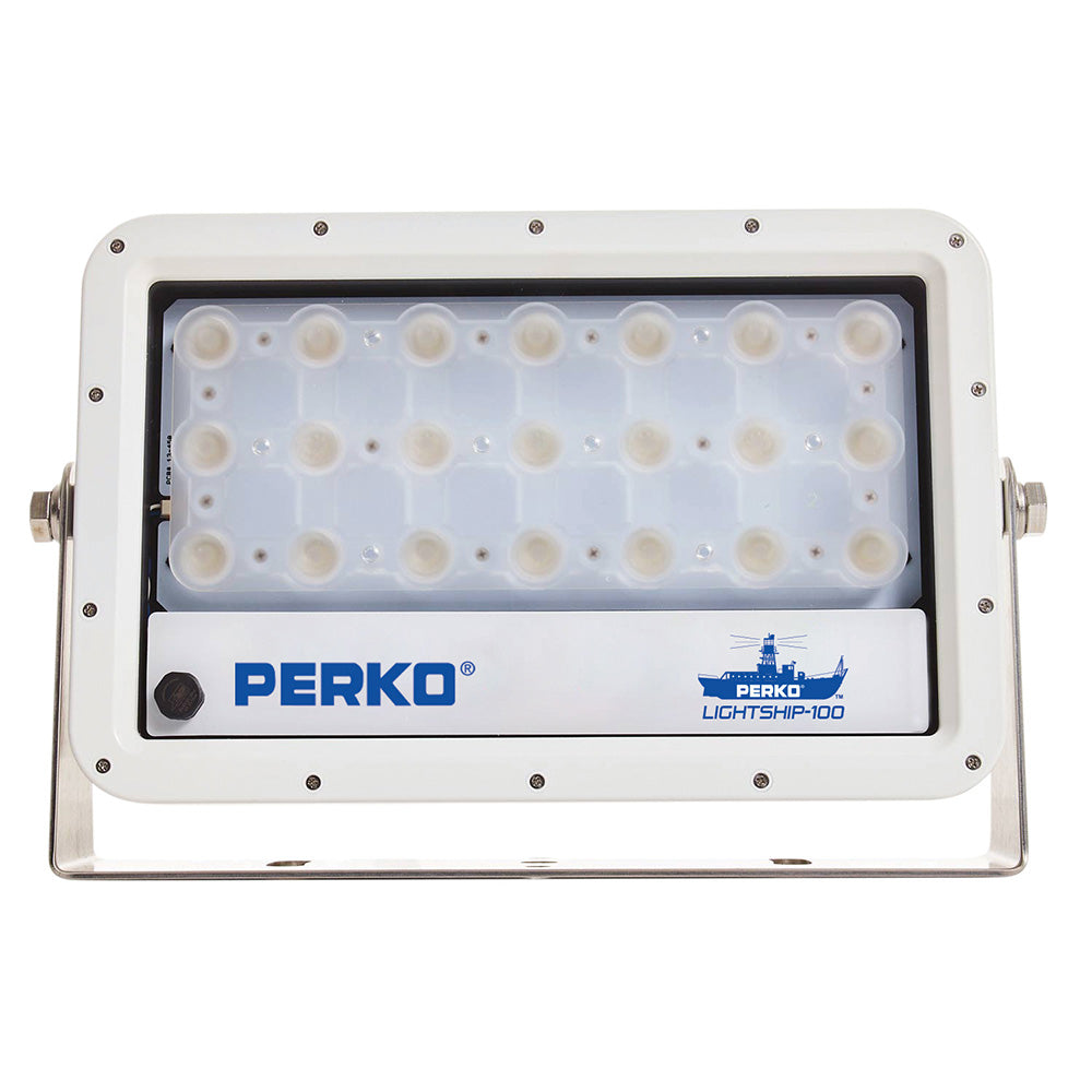 Perko Lightship 100 LED High Performance Floodlight  1224V  White 1643100F0W Main image