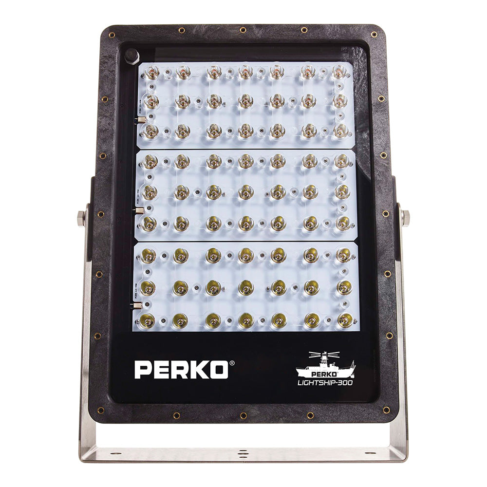Perko Lightship 300 LED High Performance Floodlight  1224V  Black 1643300F0B Main image