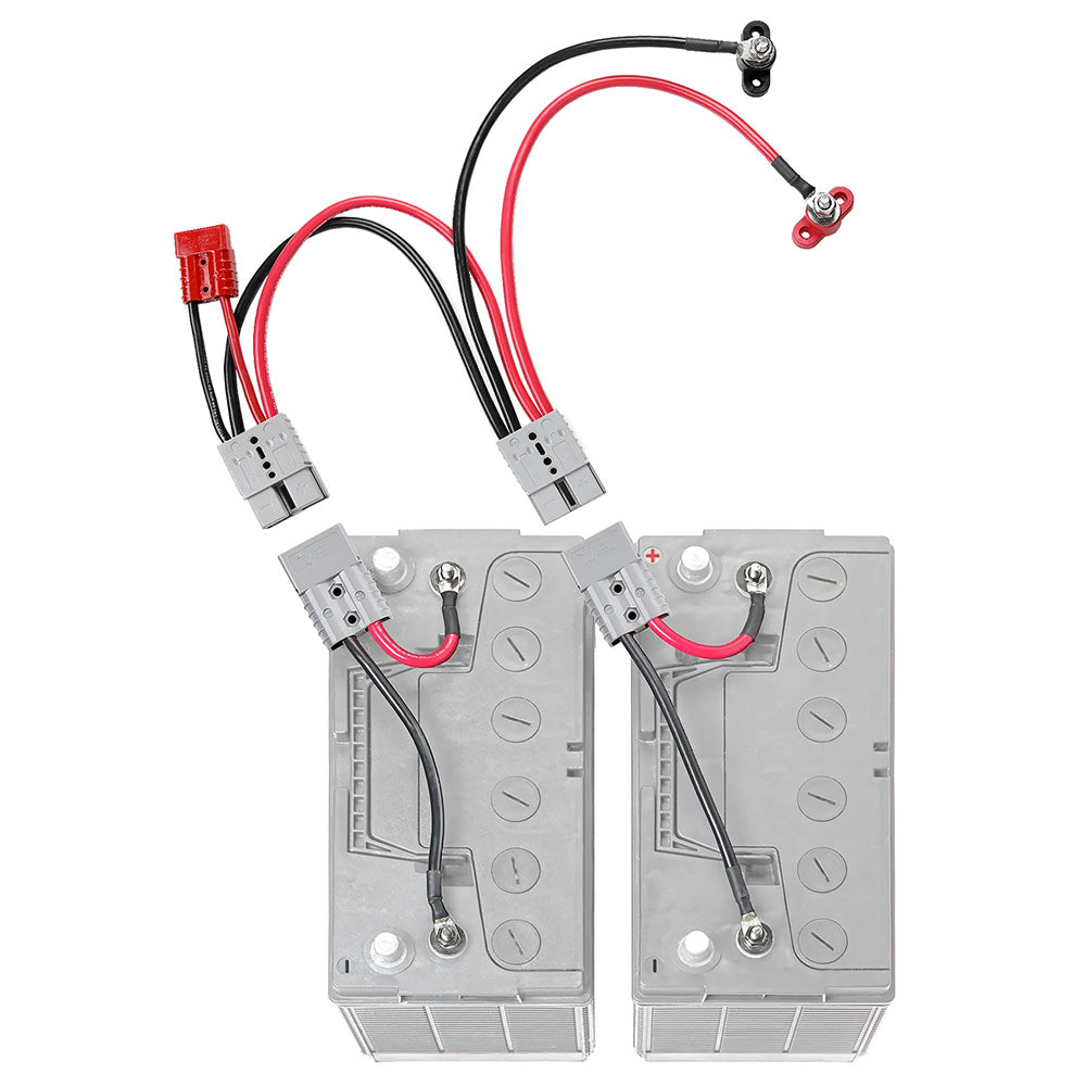 ConnectEase Outboard Motor Dual Battery Kit 6 AWG RCE12VBM6PK Main image