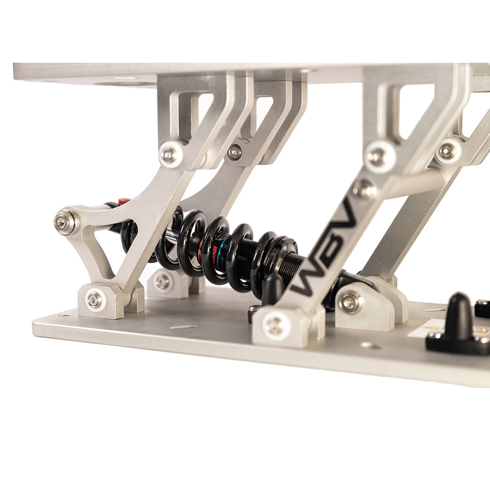SHOCK-WBV Shock Absorber Seat - P Series - DNM Silver V2 [85.35] Secondary image
