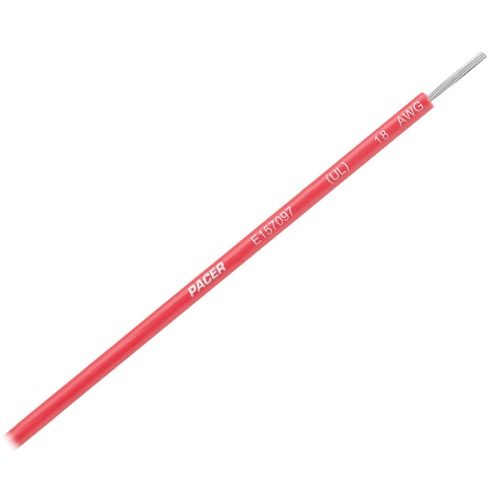 Pacer Red 18 AWG UL Marine Wire  35 WUL18RD35 Main image