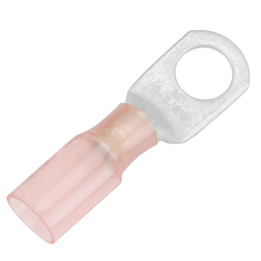Pacer 8 AWG Heat Shrink Ring Terminal  38 Stud Size  25 Pack TE838R25 Main image