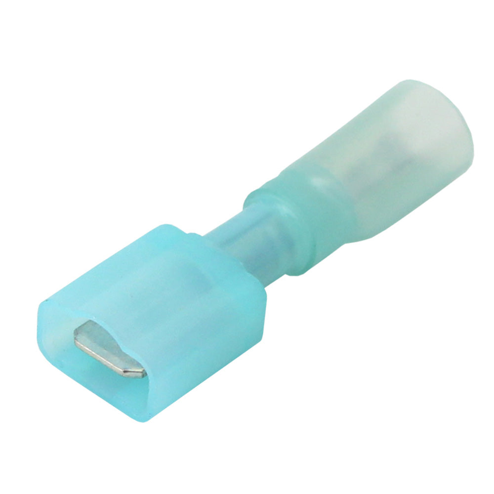 Pacer 1614 AWG FullyInsulated Male Disconnect Terminal  Blue  100 Pack TDE14250FIM100 Main image