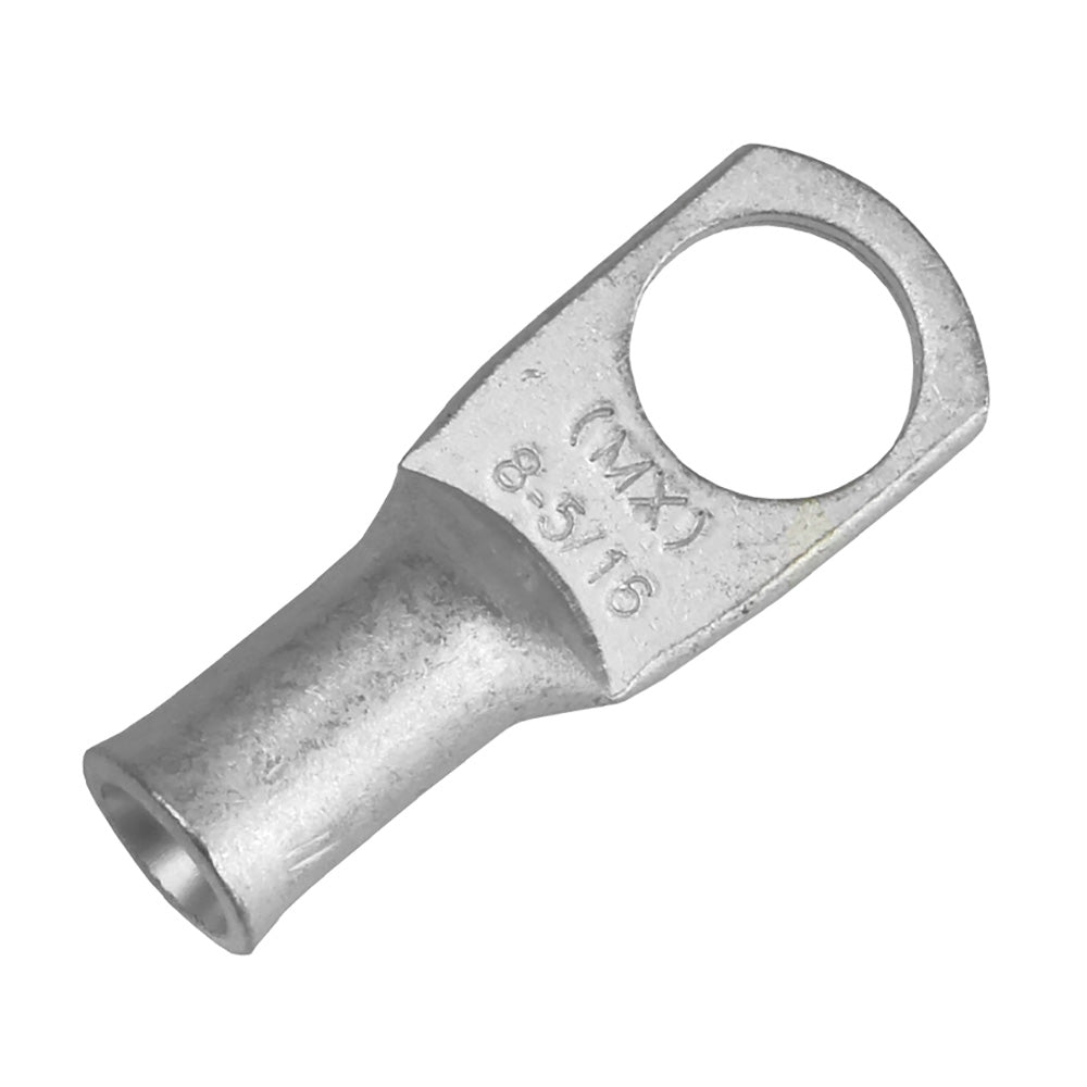 Pacer Tinned Lug 8 AWG  516 Stud Size  10 Pack TAE856R10 Main image