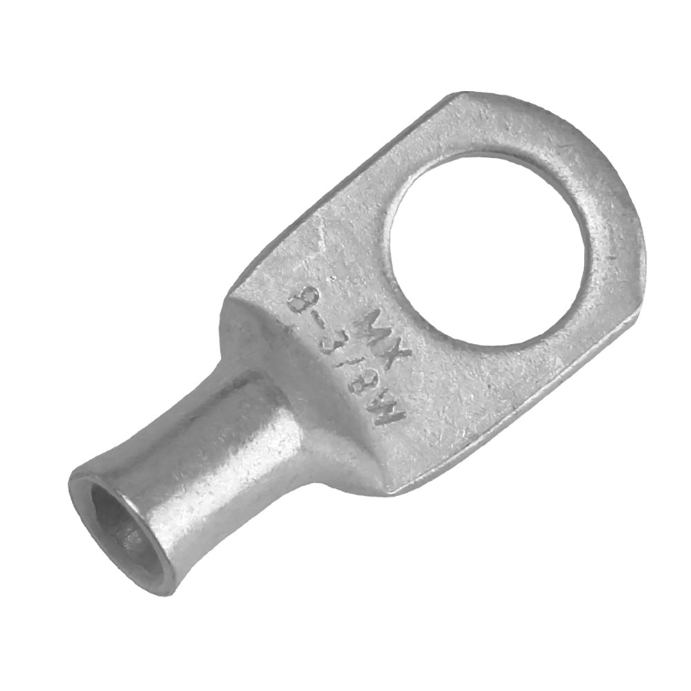 Pacer Tinned Lug 8 AWG  38 Stud Size  10 Pack TAE838R10 Main image