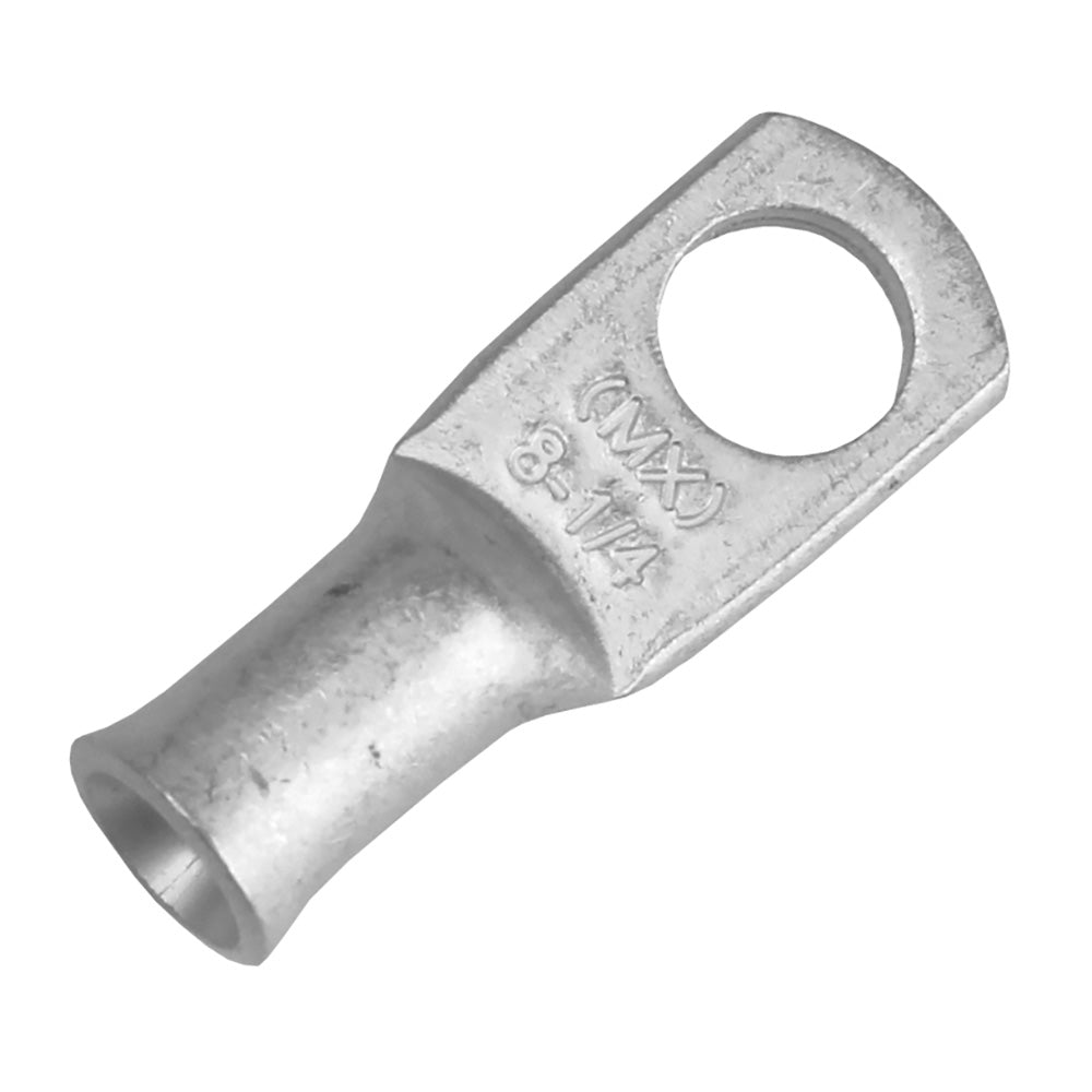 Pacer Tinned Lug 8 AWG  14 Stud Size  10 Pack TAE814R10 Main image