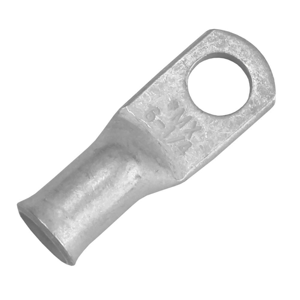 Pacer Tinned Lug 6 AWG  14 Stud Size  10 Pack TAE614R10 Main image