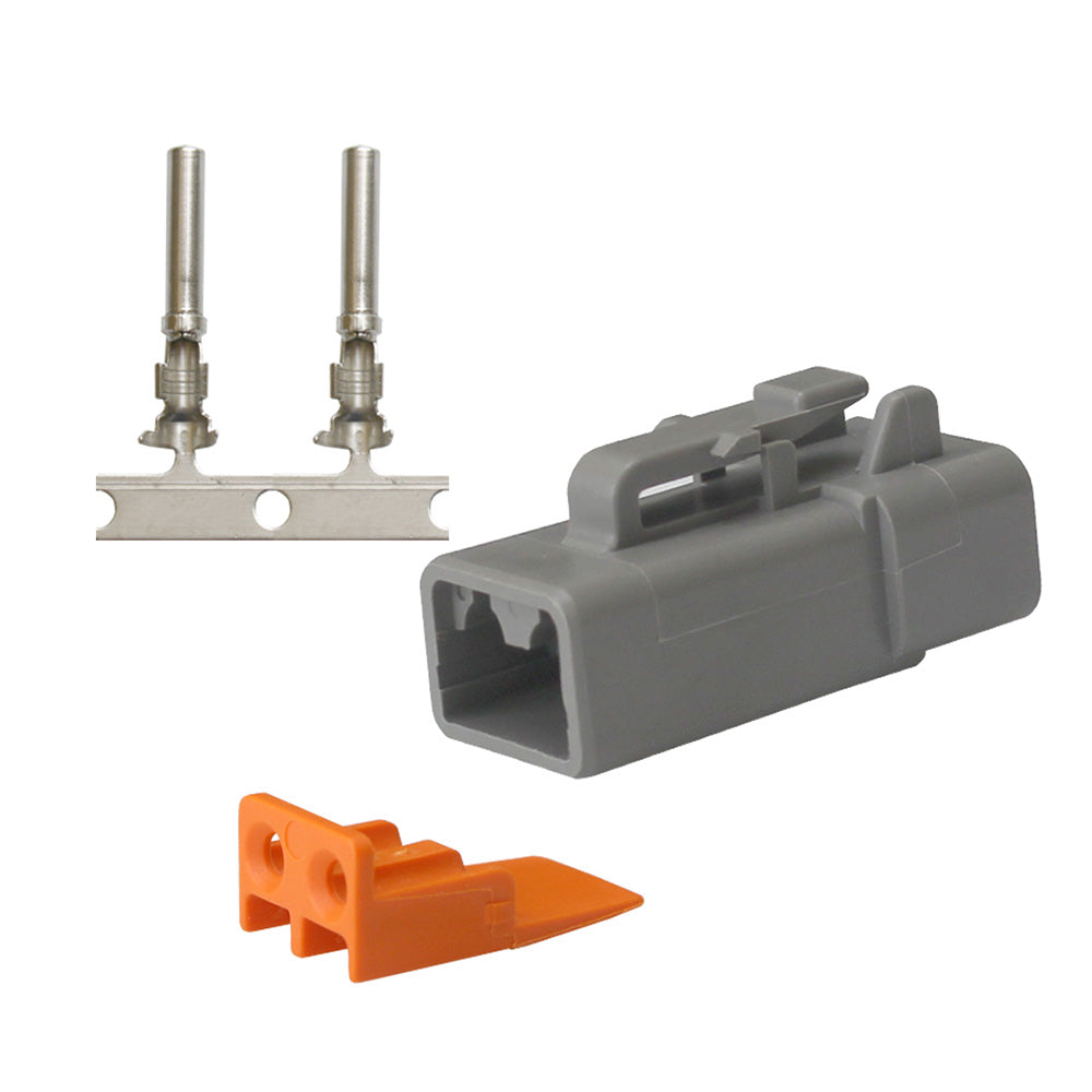 Pacer DTP Deutsch Plug Repair Kit  1412 AWG 2 Position TDTP06F2RS Main image