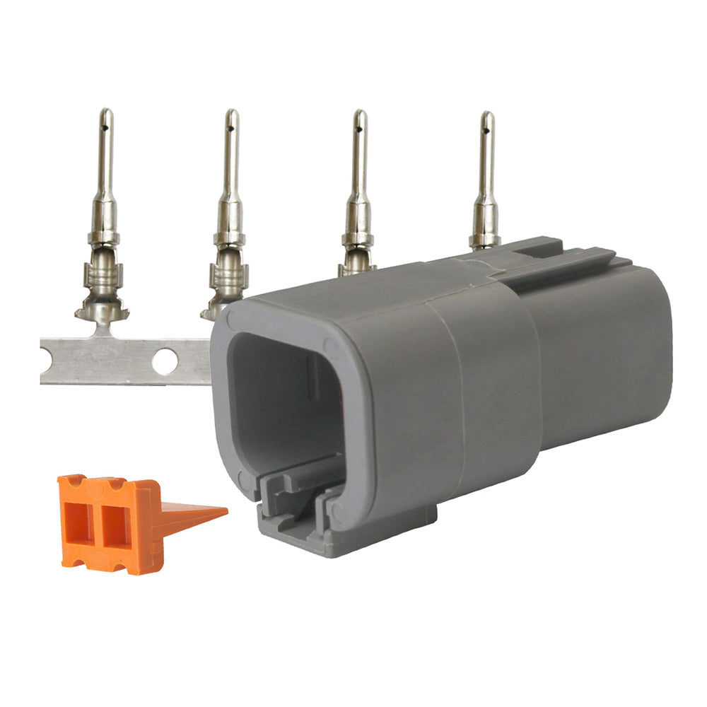 Pacer DTP Deutsch Receptacle Repair Kit  1412 AWG 4 Position TDTP04F4RP Main image