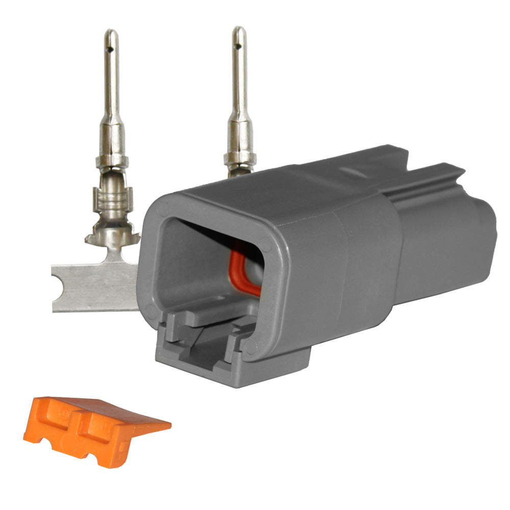 Pacer DTP Deutsch Receptacle Repair Kit  1412 AWG 2 Position TDTP04F2RP Main image