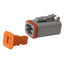 Pacer Deutsch DT Plug  Wedge Lock Kit  4 Position  10 Pack TDT064S10