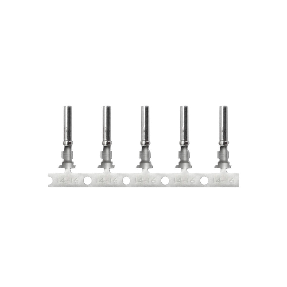Pacer Deutsch Stamped  Formed Contacts f1418 AWG Wire  Socket Cavity Style  100 Pack T14DTS100 Main image
