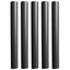 Pacer Battery Cable Heat Shrink Tubing  12 x 12  Black 5Pieces BEHS1212BK5