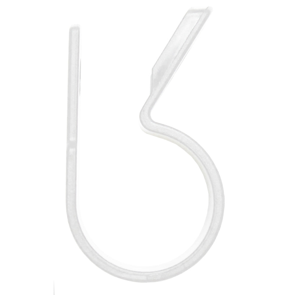 Pacer Nylon CClamps  1  Natural Color  25 Pack BCCH1625 Main image