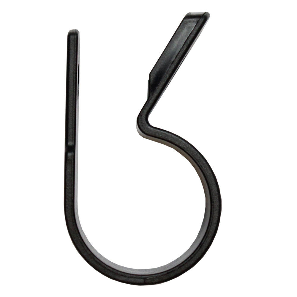 Pacer UV Resistant Nylon CClamps  38  Black  25 Pack BCCH0625BK Main image
